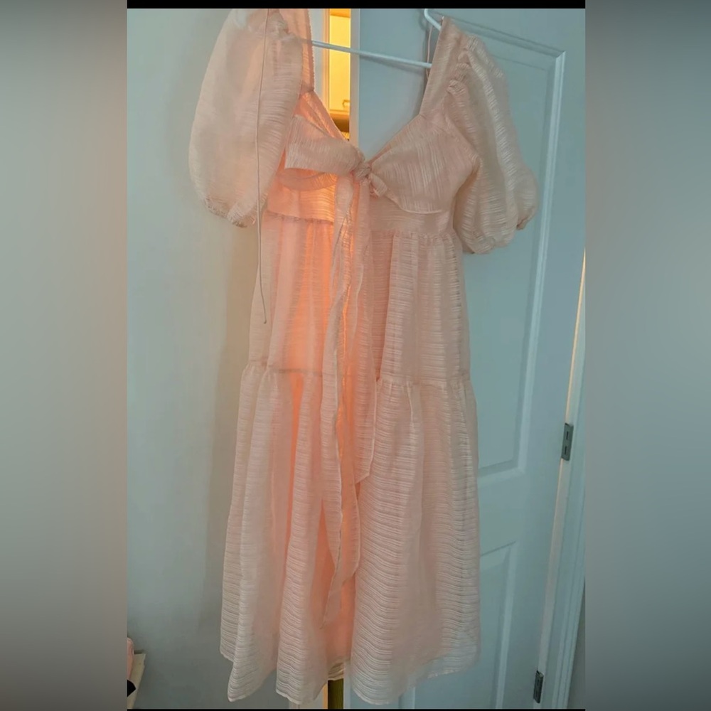 Free People Pink Maxi Dress